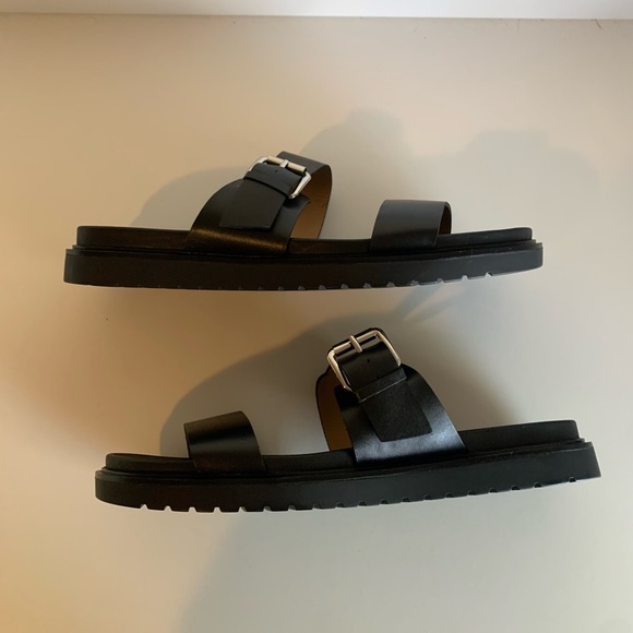 Madewell The Dee Double Strap Slide Sandal Women’s Size 9.5 - Picture 3 of 6